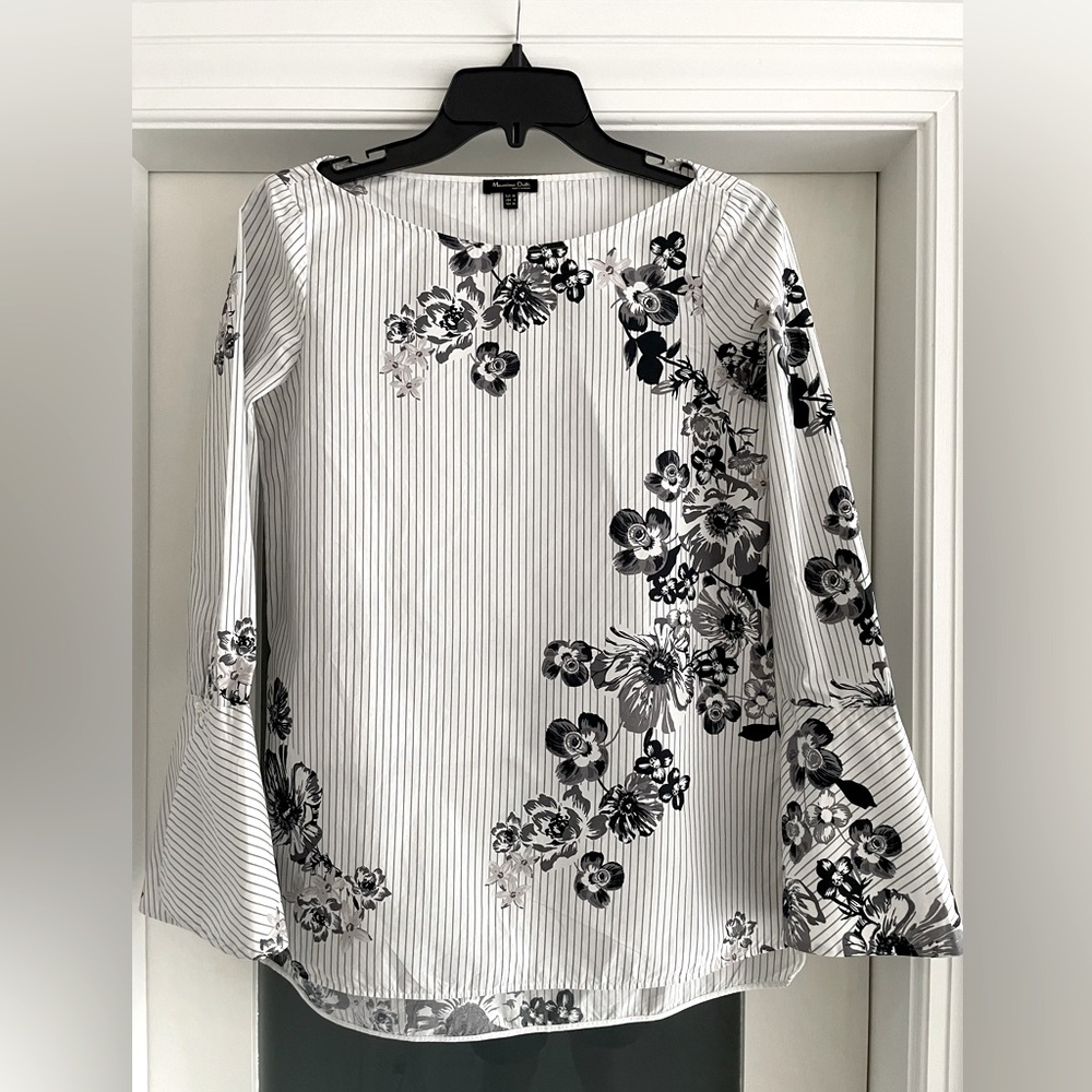 Massimo Dutti Cotton Blouse, size 4